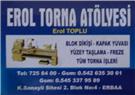 Erol Torna Atölyesi - Tokat